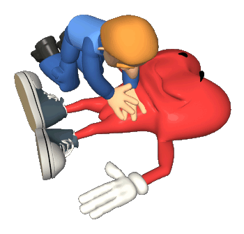 Chłopiec reanimuję serduszko